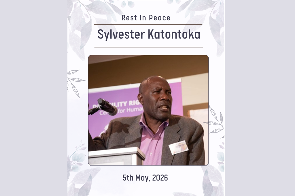 TCI mourns the passing of Amba Sylvester Katontoka, a respected leader and dedicated champion for the rights and inclusion of persons with disabilities. His unwavering commitment to disability rights, dignity, and justice leaves behind a powerful legacy that will continue to inspire the disability movement across the world. We extend our heartfelt condolences and solidarity to his family, colleagues, and the disability community. Rest in power.