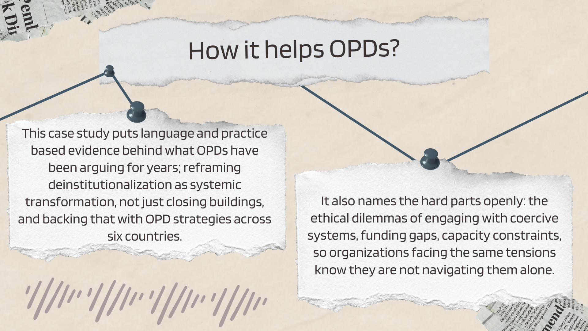 OPD Leadership in Deinstitutionalization 2026 - Case Study